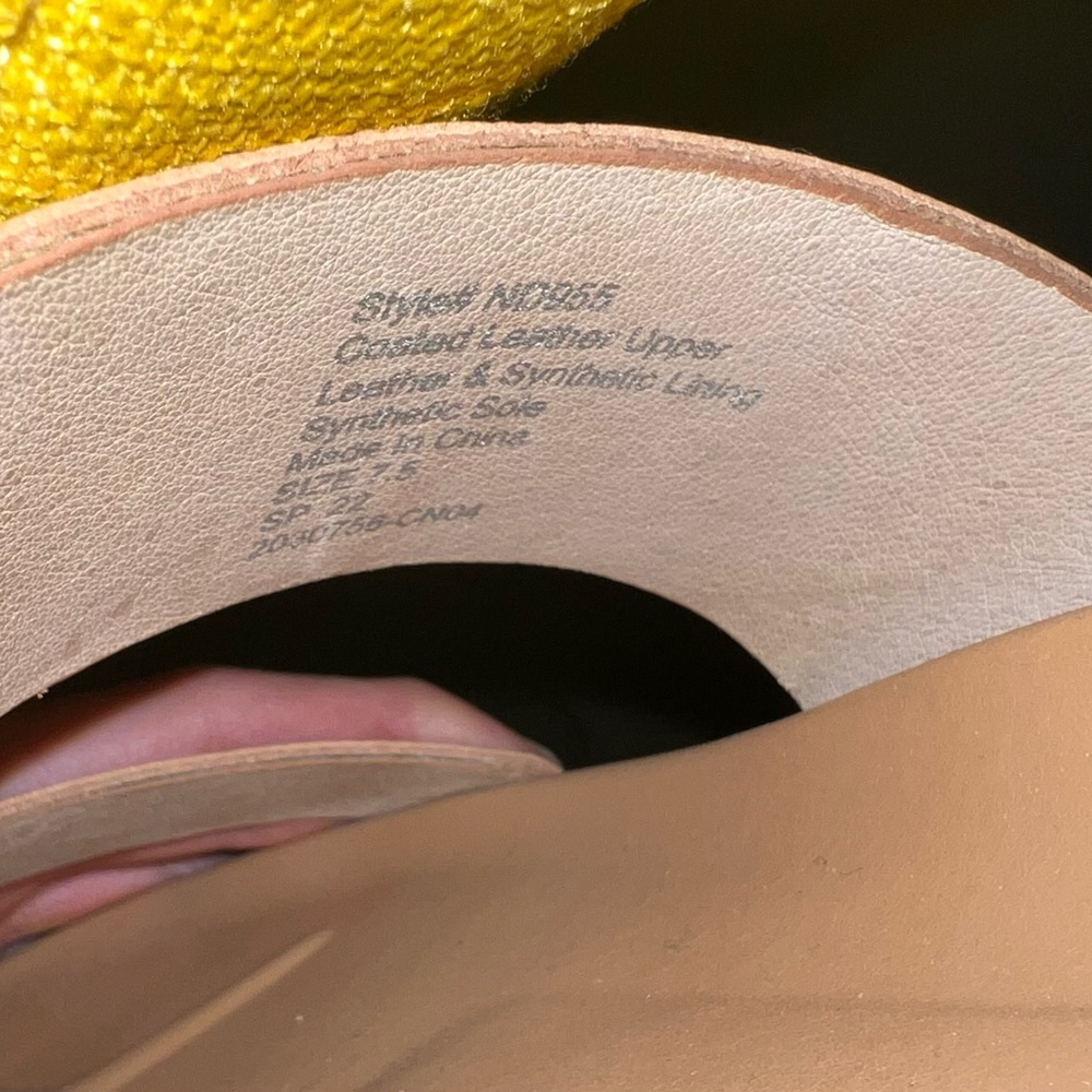 Madewell leather slide sandals - Picture 9 of 9